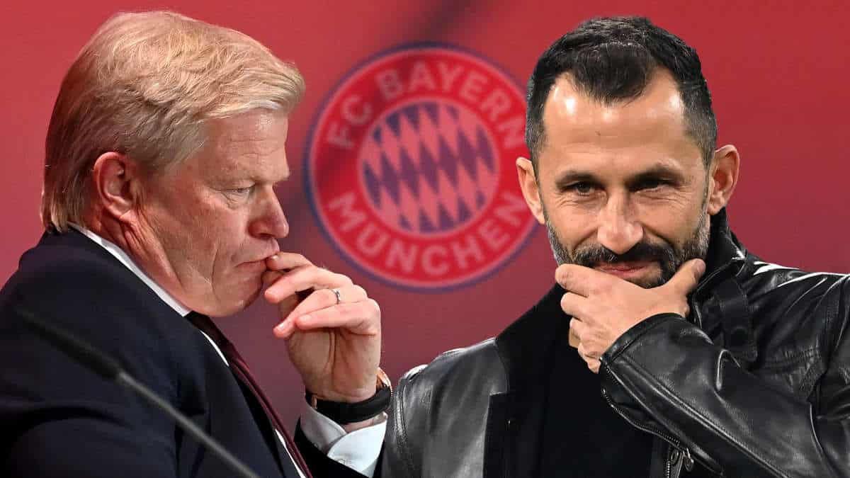 28681578 boss des fc bayern vorstandschef oliver kahn li und sportvorstand hasan salihamidzic 2fGXl7b4tNef