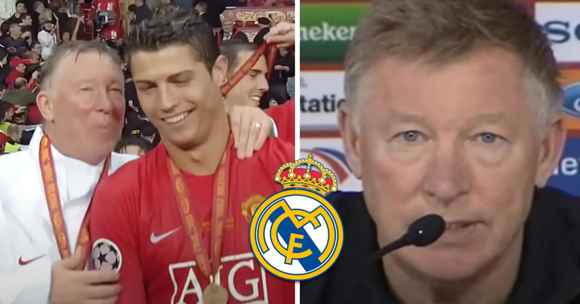 Quand Alex Ferguson a affirmé avec force l’intérêt du Real pour Ronaldo avant son départ d’Old Trafford