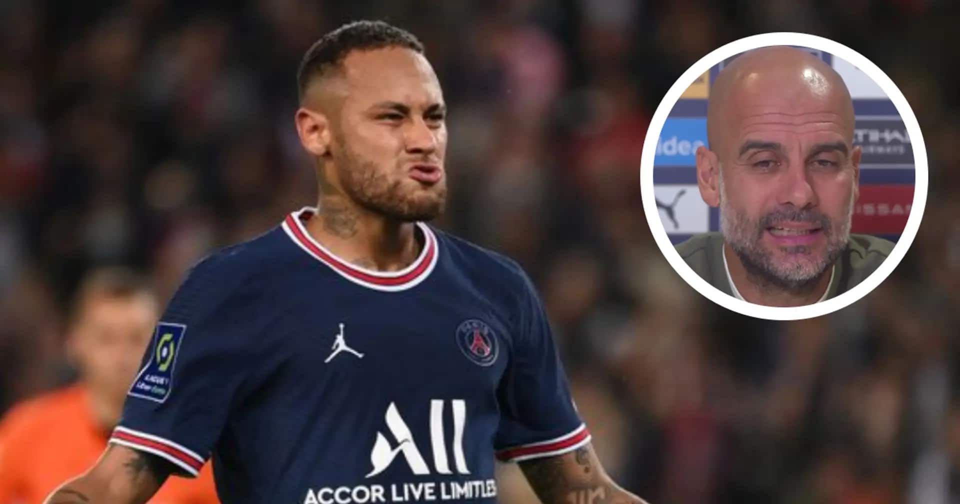 La vraie raison pour laquelle Pep Guardiola a téléphoné à Neymar