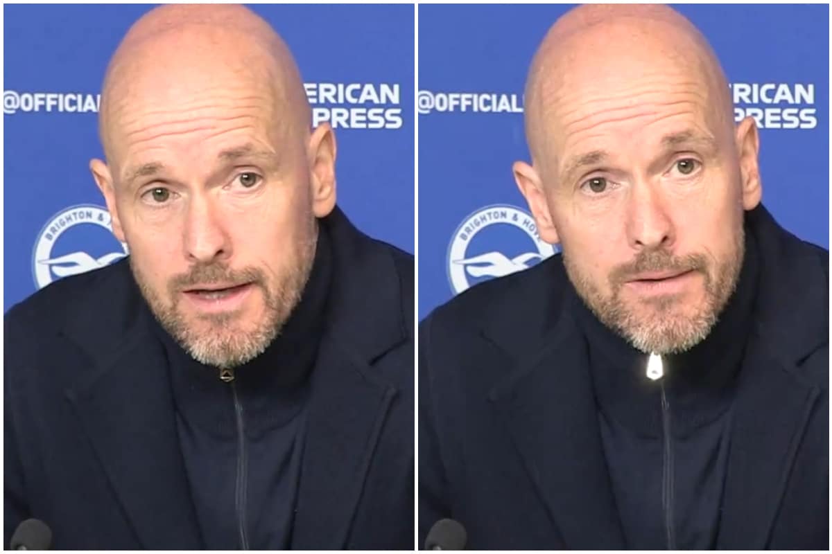 Ten Hag nomme les quatre joueurs de Man Utd qui ont causé la défaite contre Brighton