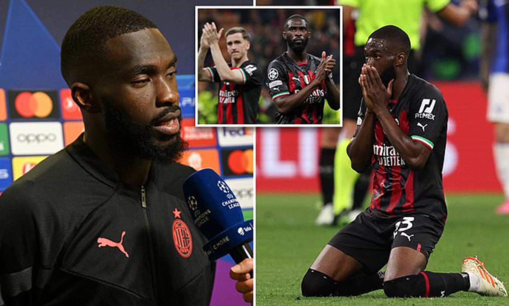 UCL : Fikayo Tomori fait une confession honnête après la victoire de l’Inter sur l’AC Milan