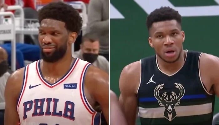 NBA : Giannis Antetokounmpo répond sèchement à Joel Embiid