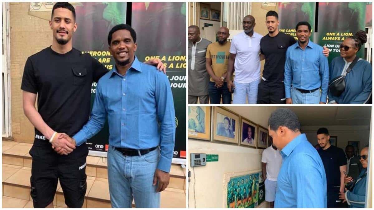 Cameroun : William Saliba accueilli par Samuel Eto’o dans son pays d’origine