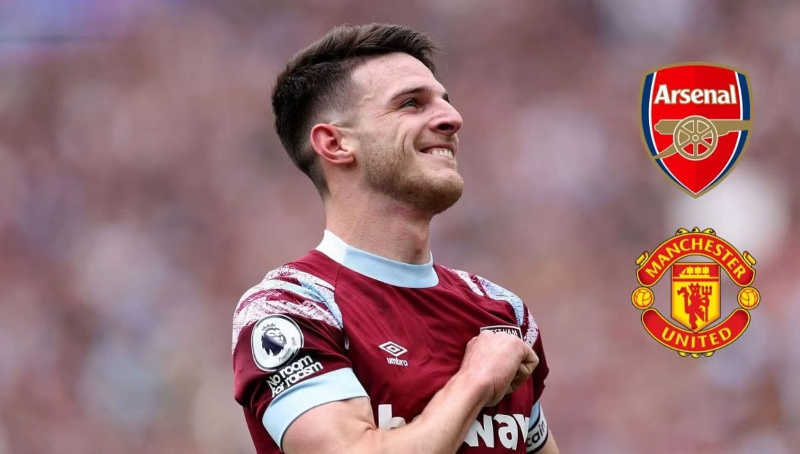 Declan Rice brise le silence sur les rumeurs de transfert alors qu’Arsenal et Man Utd s’intéressent à lui