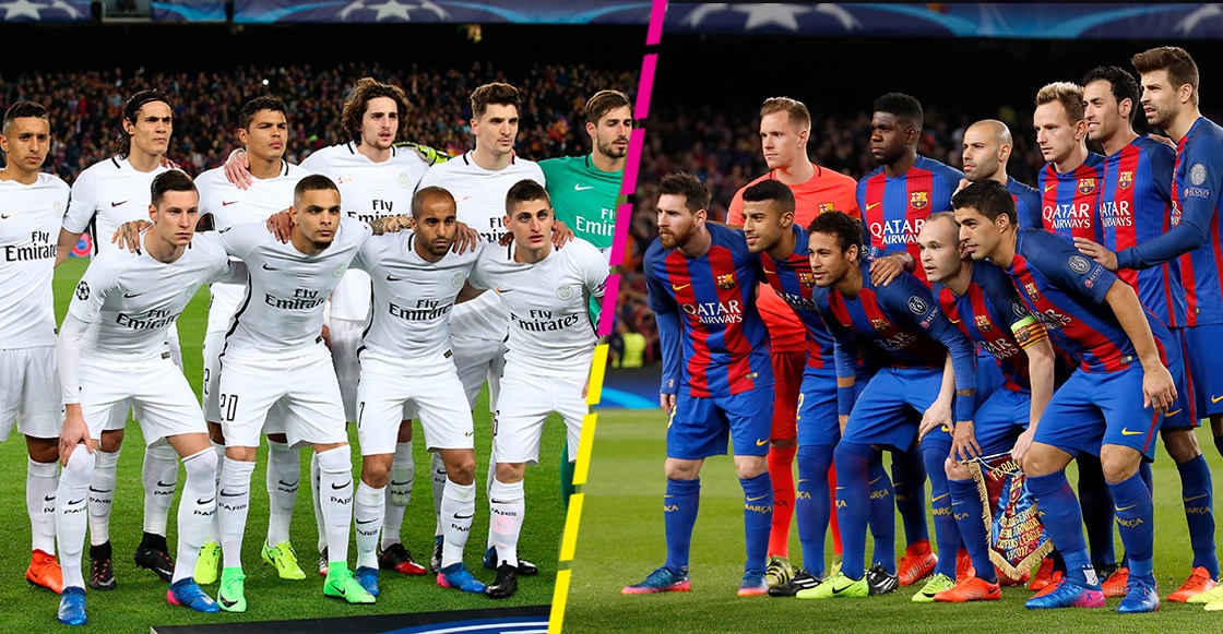 Barcelona PSG Champions League