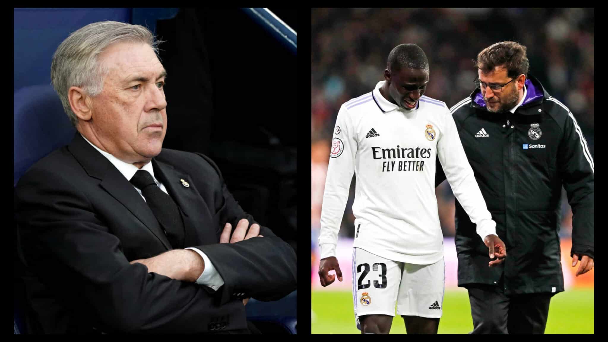 Carlo Ancelotti Ferland Mendy