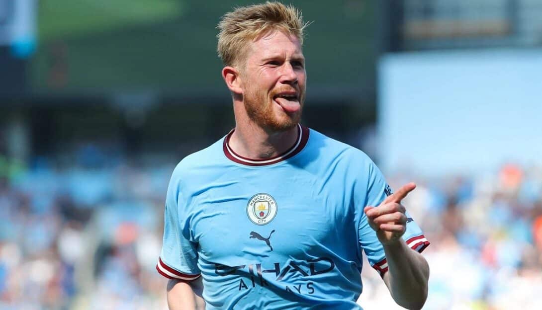 De Bruyne avec Manchester City