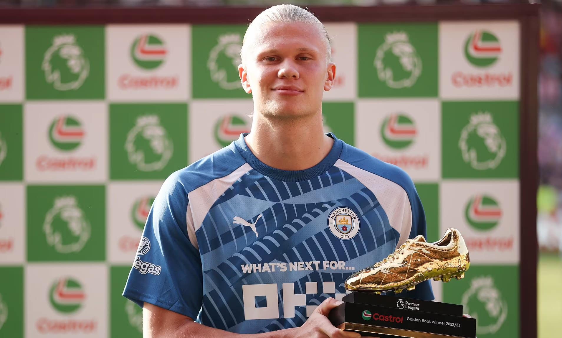 Premier League : Erling Haaland a reçu son Golden Boot !