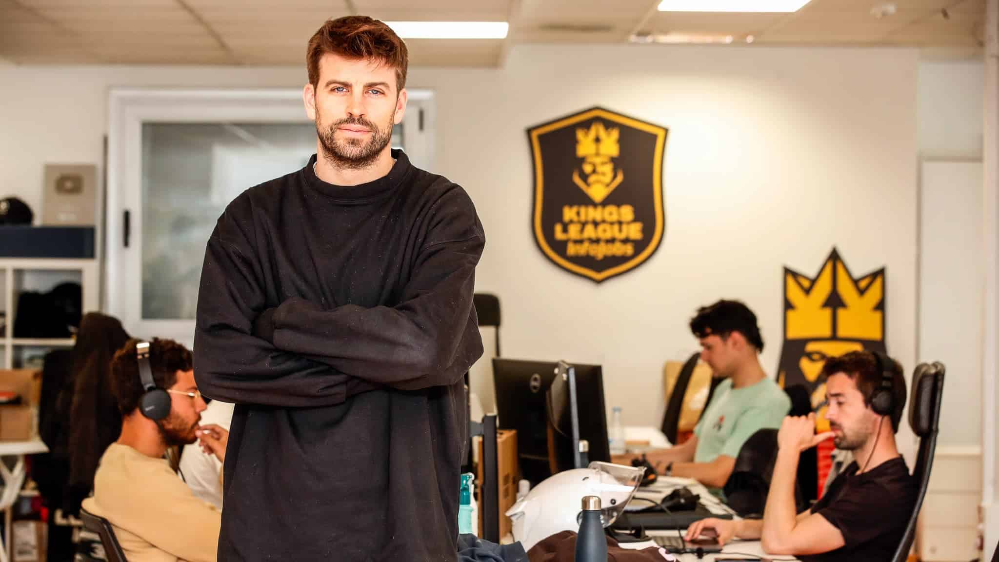 L enorme carton de la Kinge League de Gerard Pique 1605509 1