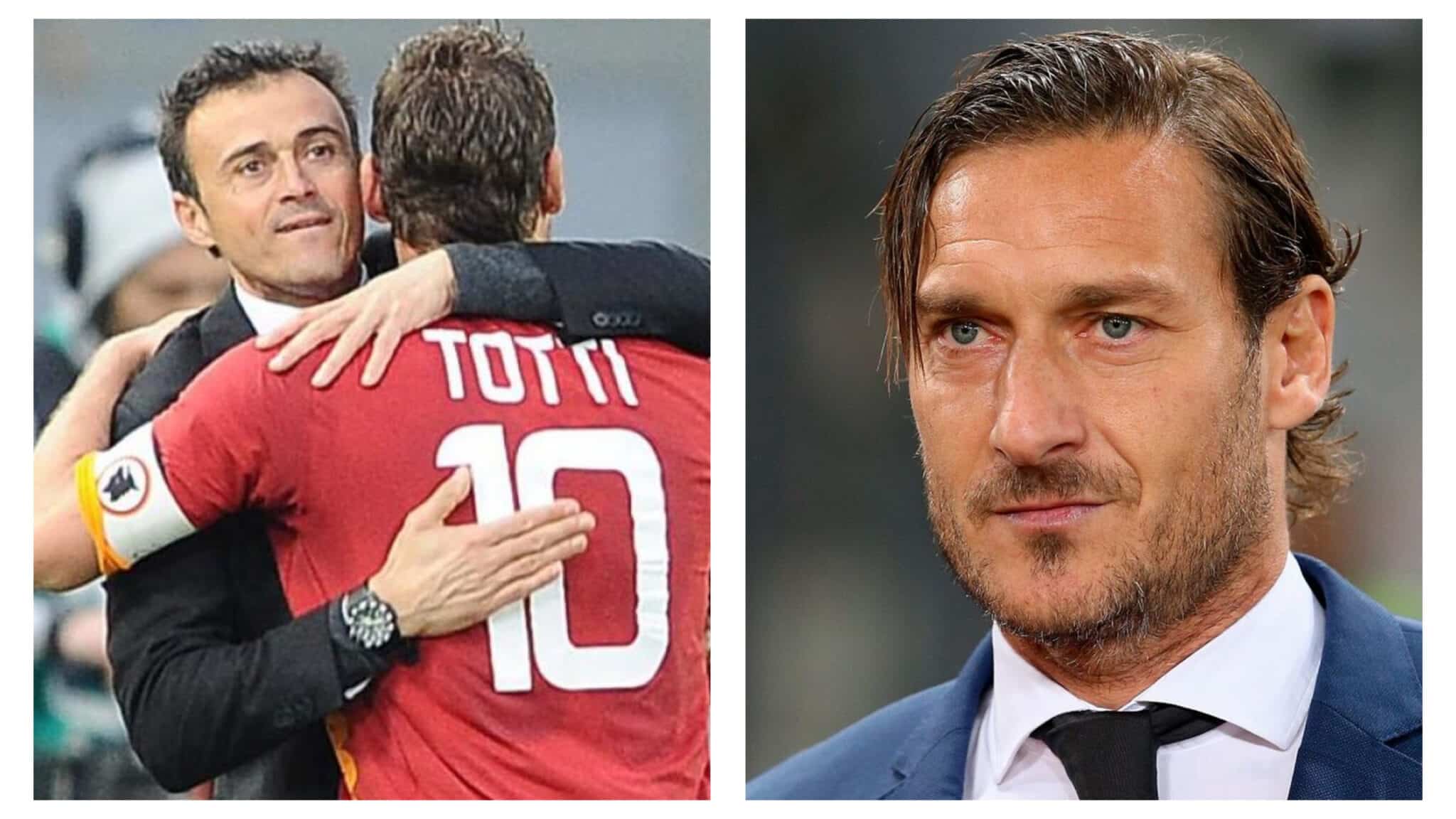Totti désigne le club idéal pour Luis Enrique : « C’est le meilleur choix pour lui »