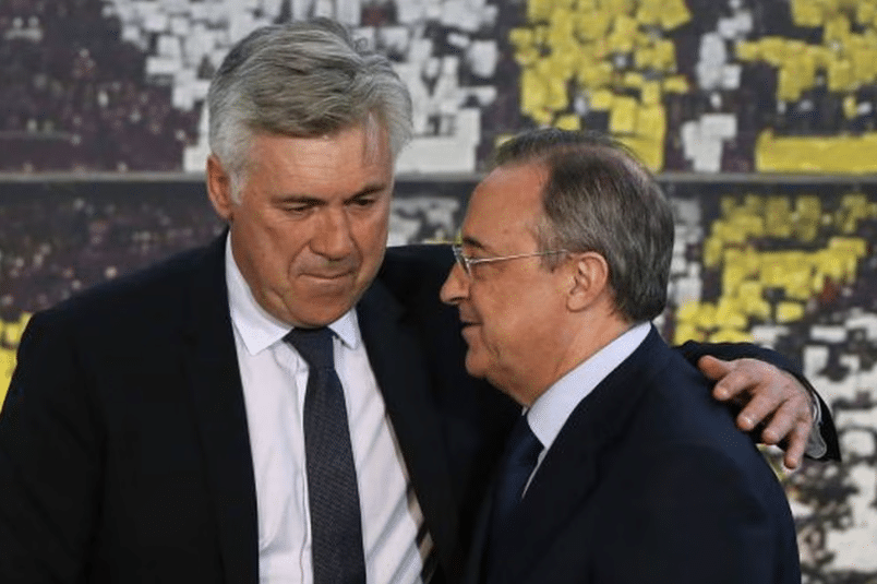 Perez et Ancelotti
