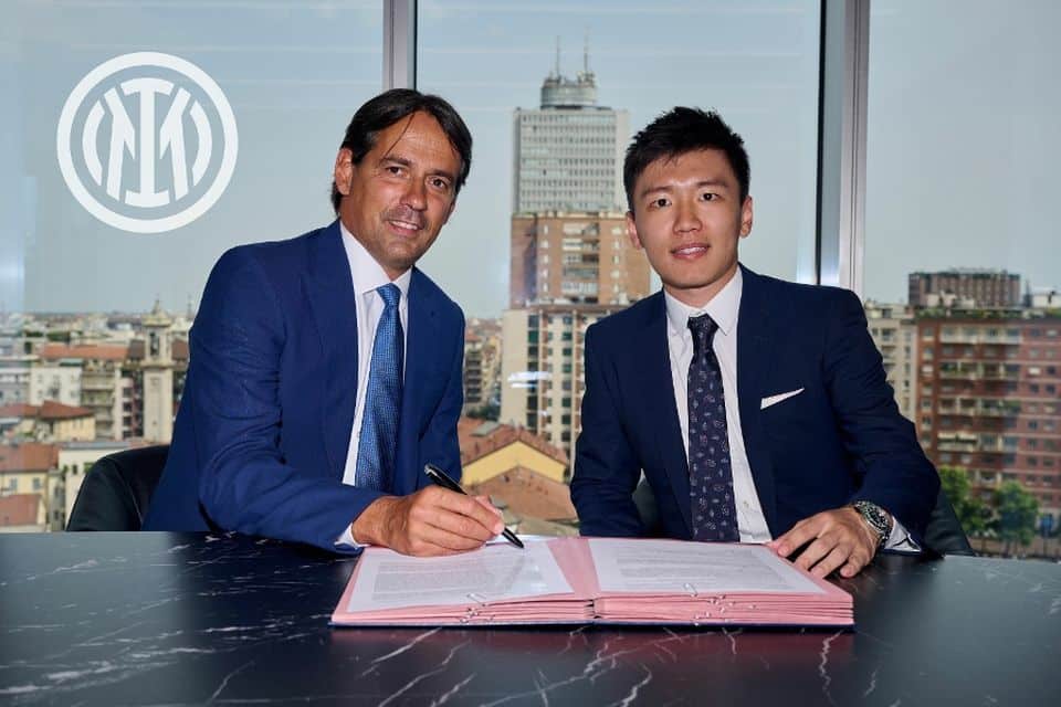 Simone Inzaghi Steven Zhang