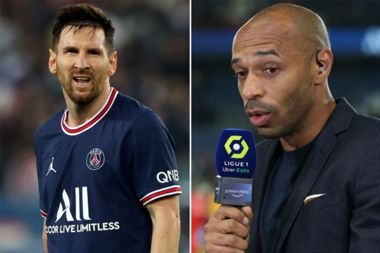 Thierry Henry Messi