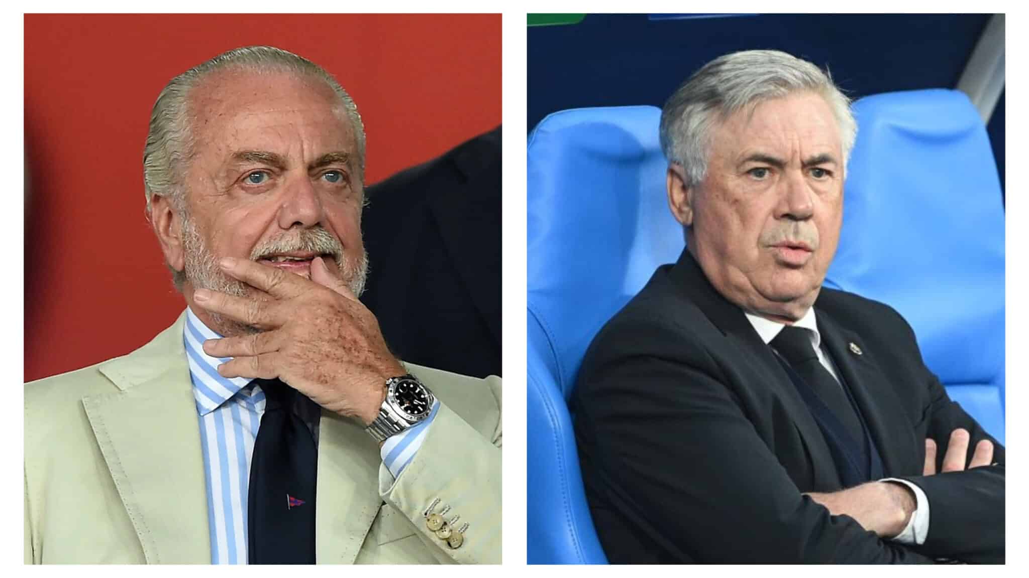 Désormais champion d’Italie, le président du Napoli tacle Carlo Ancelotti