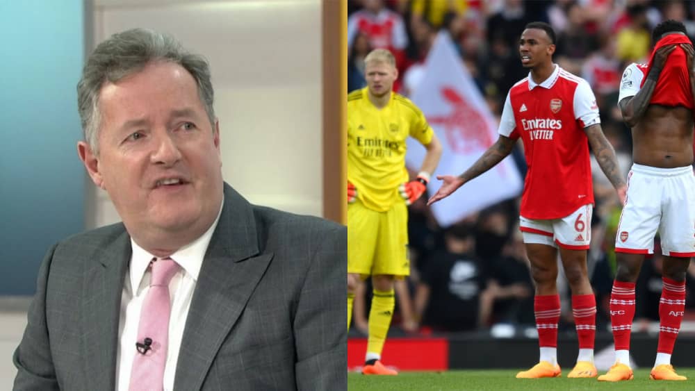 La grosse colère de Piers Morgan après la défaite d’Arsenal face à Brighton : « C’est horrible »