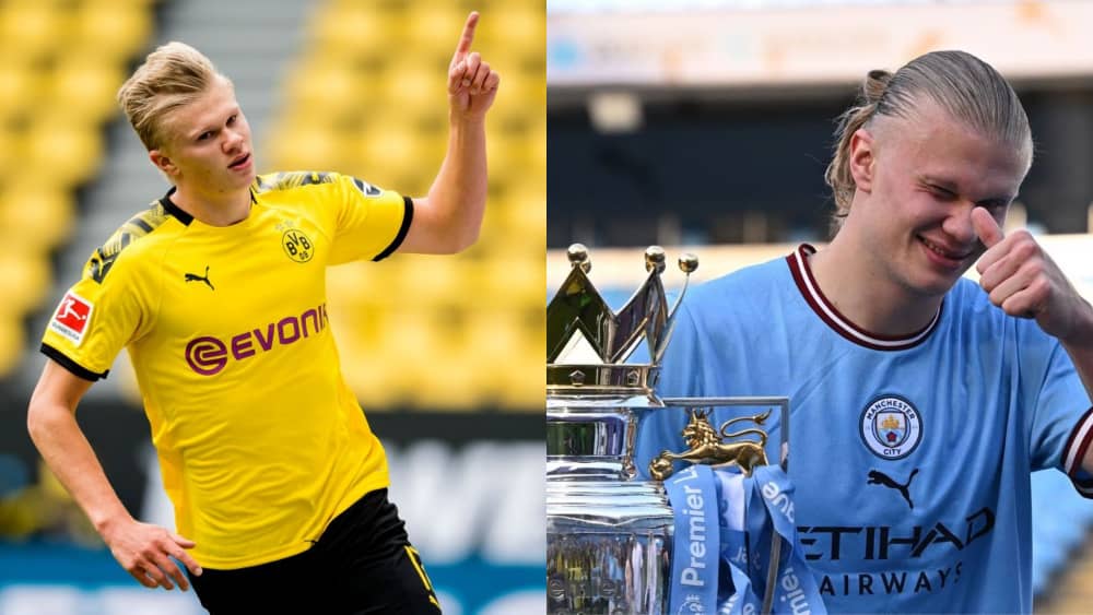 Course au titre en Bundesliga, le beau message de Haaland à Dortmund !