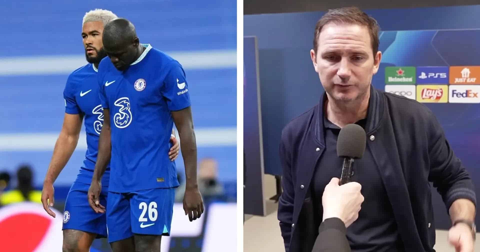 Chelsea : Lampard annonce une très mauvaise nouvelle pour Koulibaly
