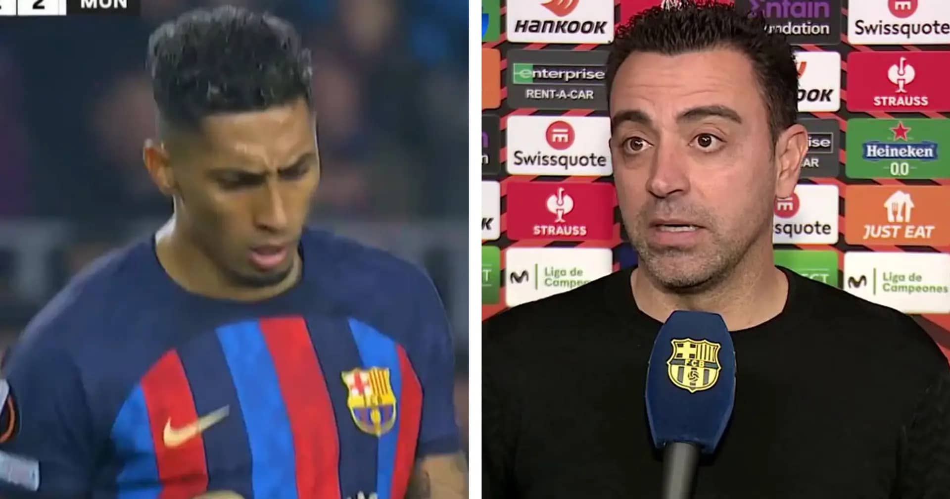 Xavi aurait envoyé un message au conseil d’administration du Barca sur l’avenir de Raphinha