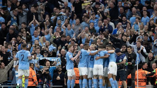 Des fans ont exprimé leur inquiétude après avoir vu des images de Kevin De Bruyne lors de la célébration du but de Manchester City.