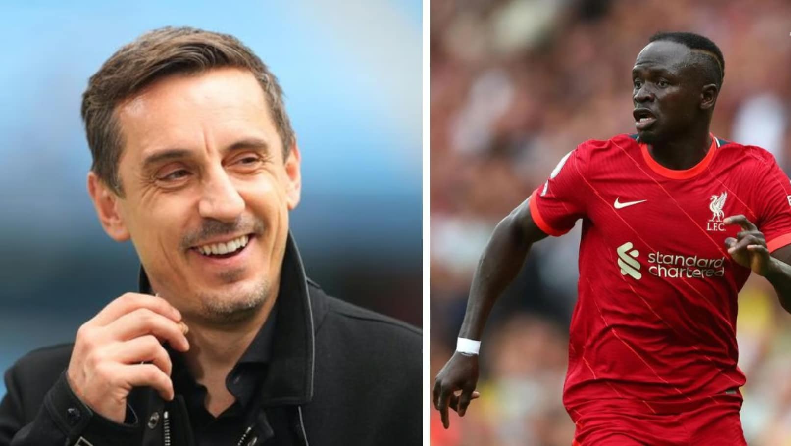 Gary Neville compare la star de Liverpool à Sadio Mane