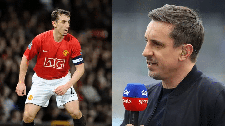 Gary Neville ne se choisit pas lui-même dans son XI de Man United