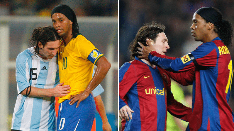 Ronaldinho vs Lionel Messi : Bojan choisit le meilleur joueur