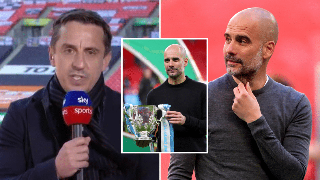 Gary Neville révèle l’équipe qui peut empêcher Man City de remporter le triplé