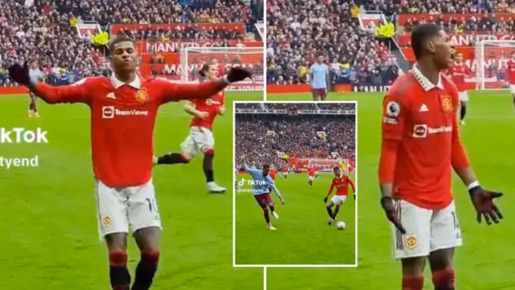 Un vidéo de Marcus Rashford frustré devient virale, les fans de Man United disent tous la même chose