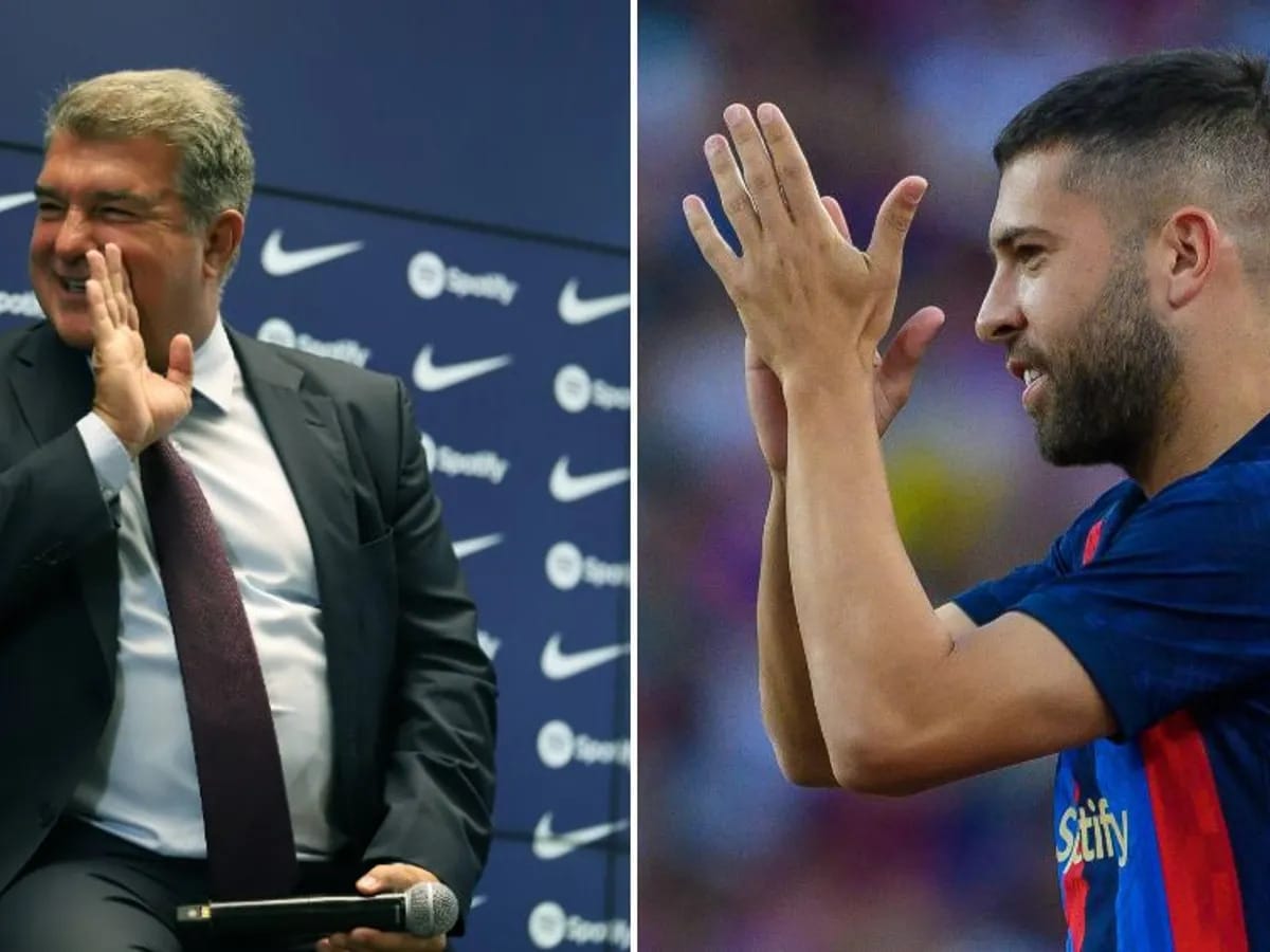 Barça : La déclaration surprenante qu’aurait tenu Laporta quand il a su le départ de Alba