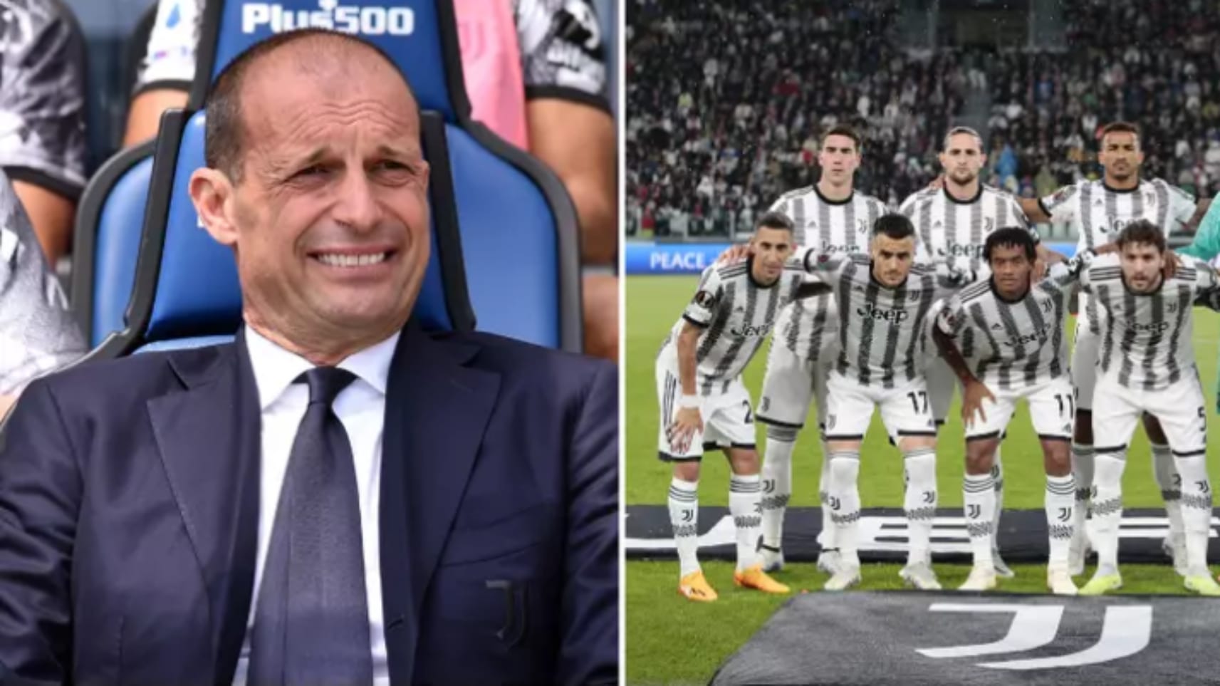 Trois joueurs de la Juventus mécontentes contre Massimiliano Allegri après la défaite contre Séville