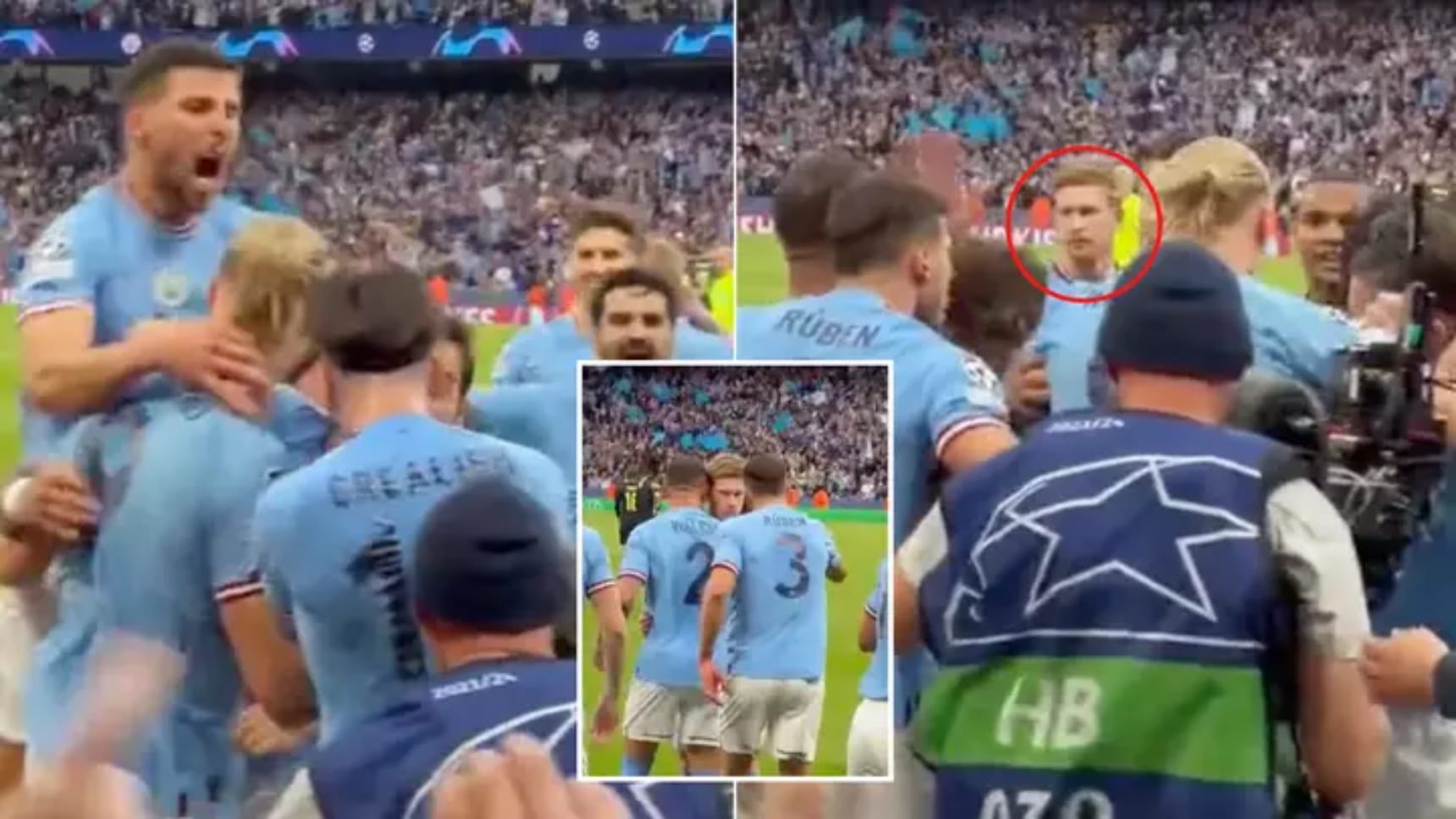 Les fans s’inquiètent après avoir vu des images de De Bruyne