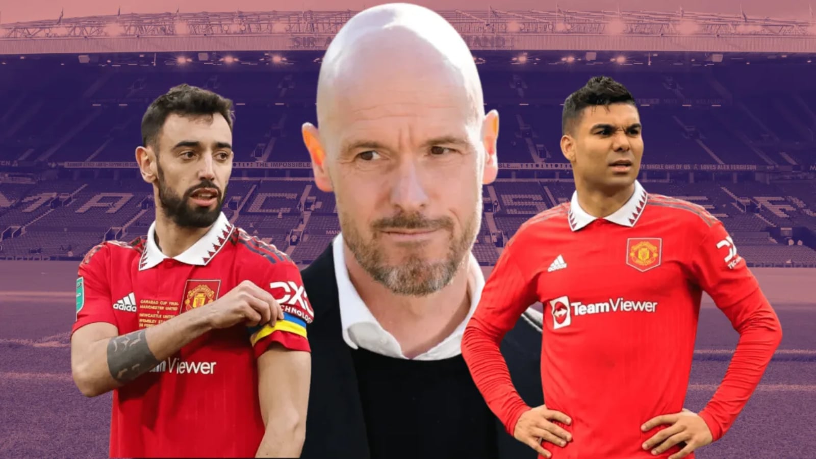 Ils doivent le faire » : Ten Hag parle de la lutte entre Casemiro et Bruno Fernandes