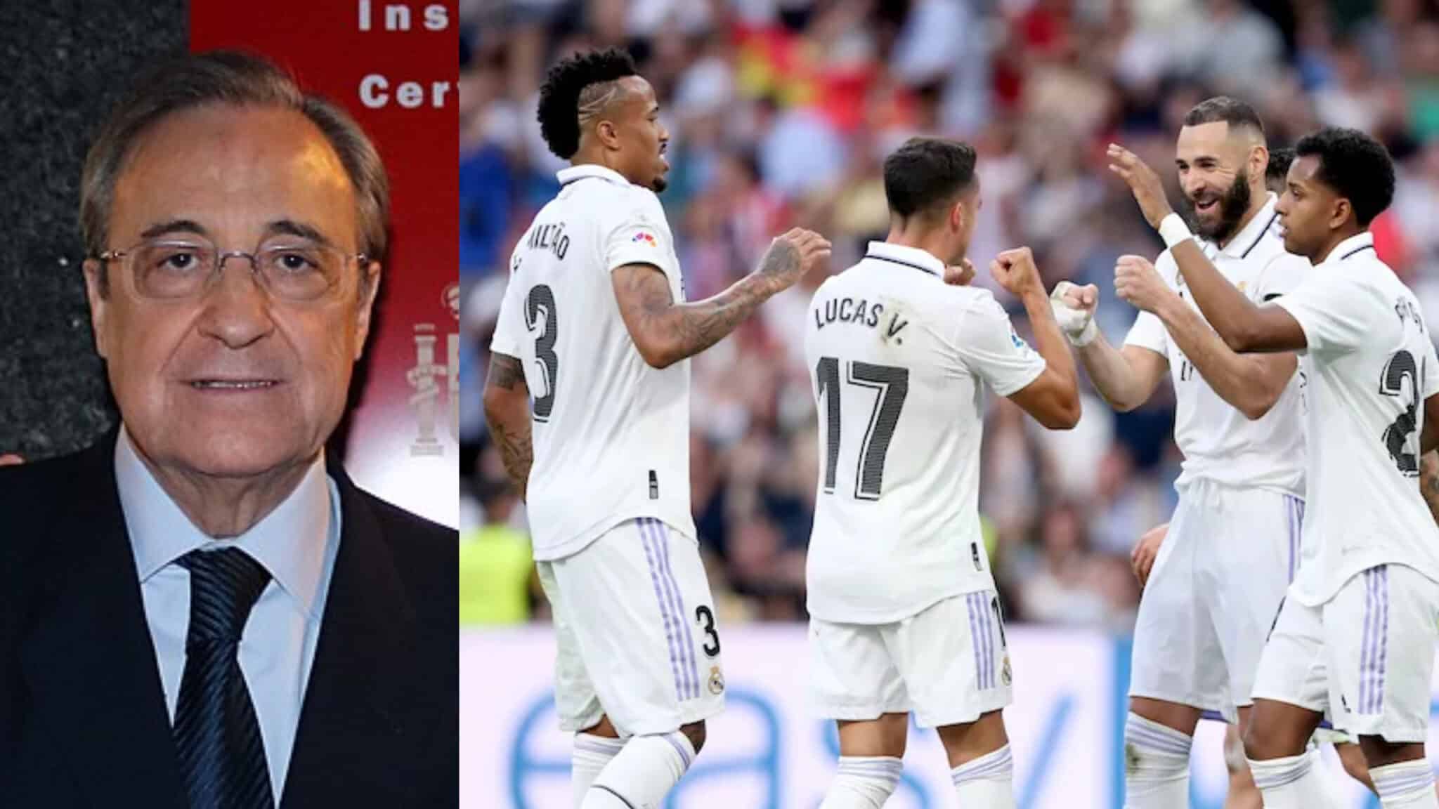 Florentino Perez a inscrit sept joueurs sur la liste noire du Real Madrid