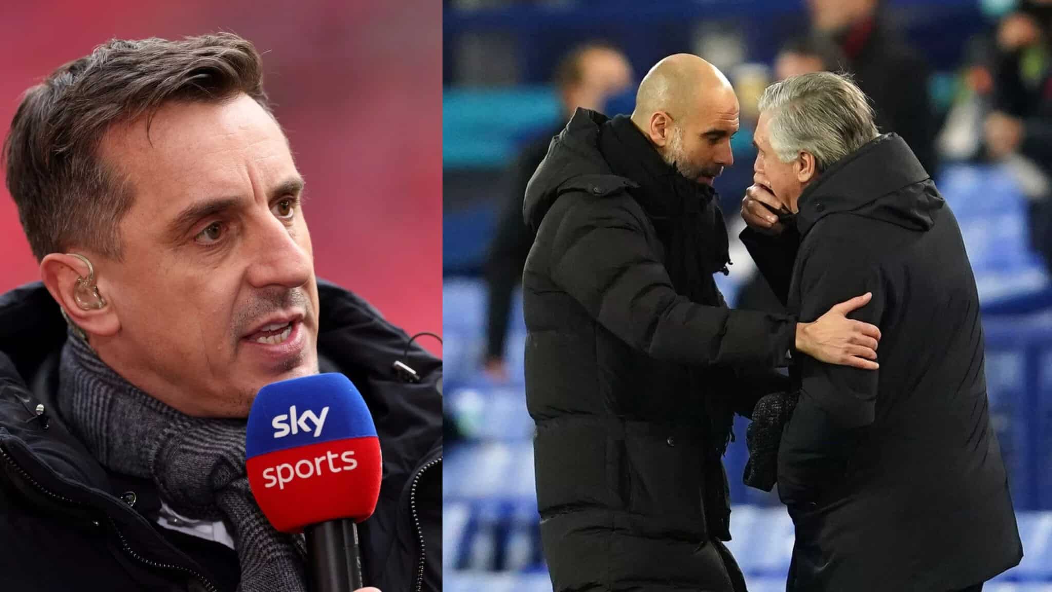 Gary Neville prédit la demi-finale du Real Madrid contre Man City