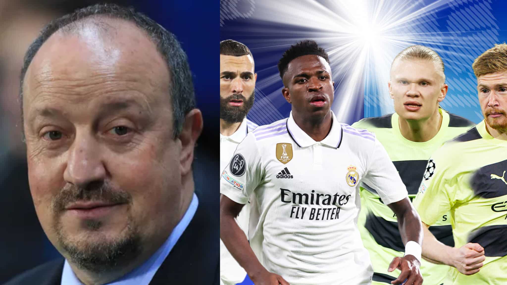 Rafael Benitez met en garde Man City contre trois joueurs du Real Madrid
