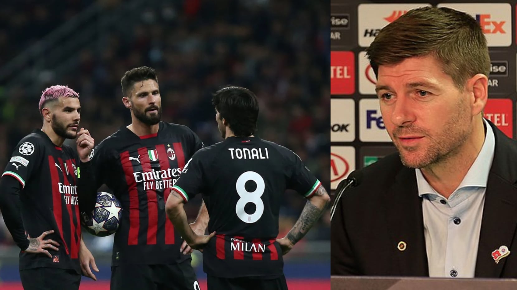 « Gang de joueurs, extrêmement paresseux » : Steven Gerrard fustige l’AC Milan après sa défaite face à l’Inter