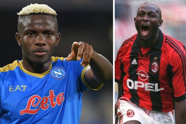 Après avoir battu son record en Serie A, Victor Osimhen rend hommage à George Weah