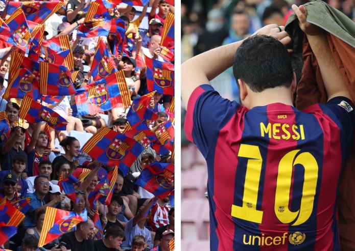 La réaction bizarre de Messi sur les fans du Barça : « C’est un peu étrange »