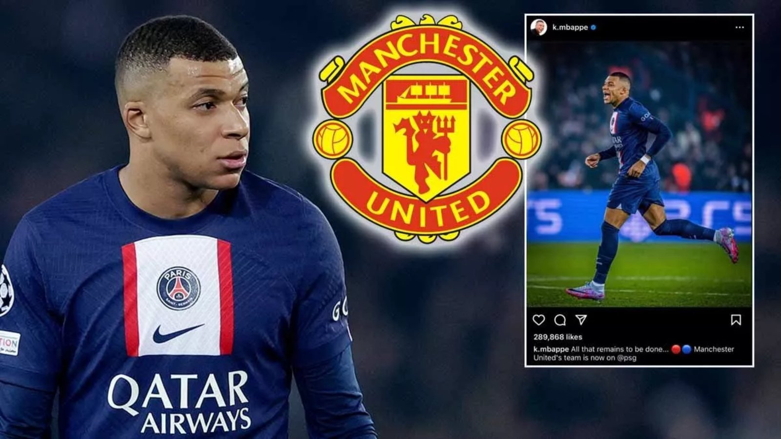 Les fans de Man United réagissent aux rumeurs concernant Kylian Mbappé