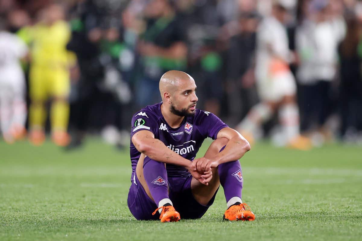 Fiorentina : Le message déchirant d’Amrabat pour ses adieux