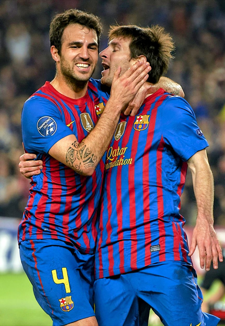 Fabregas rend hommage à Messi 