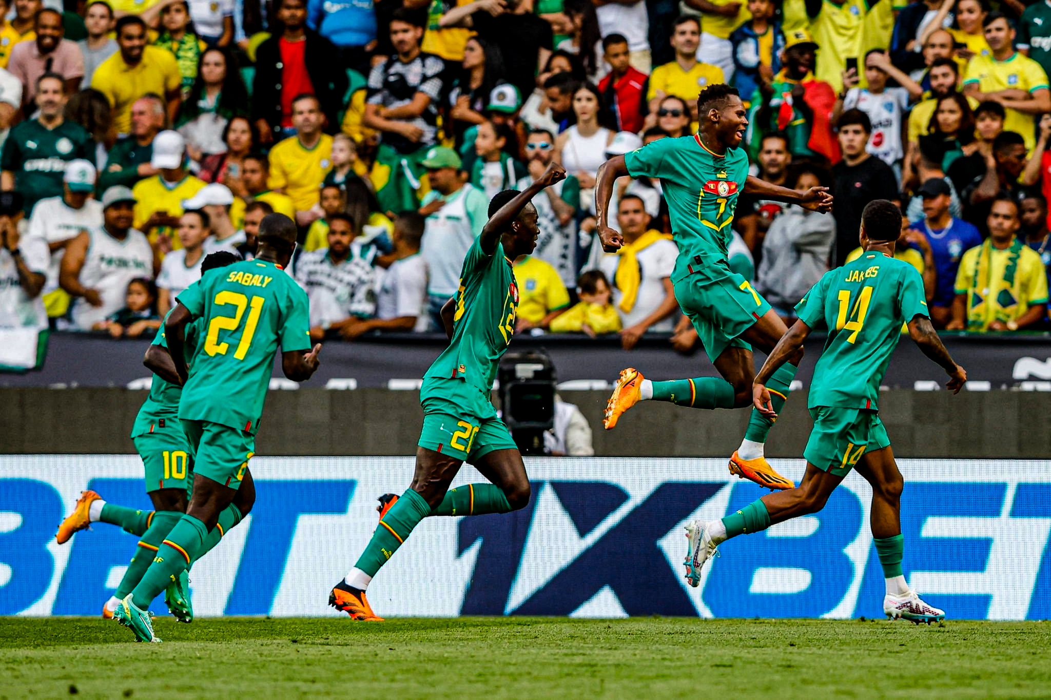 Au bout d’un match exceptionnel, le Sénégal fait tomber le Brésil
