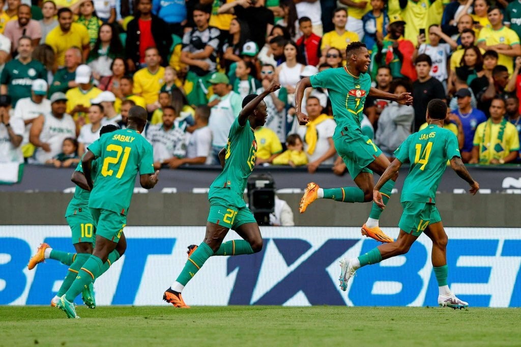 Le Sénégal entre dans l’histoire après avoir battu le Brésil
