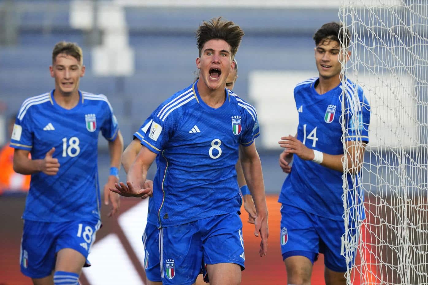 Mondial U20 : L’Italie surclasse la Colombie et passe dans le dernier carré