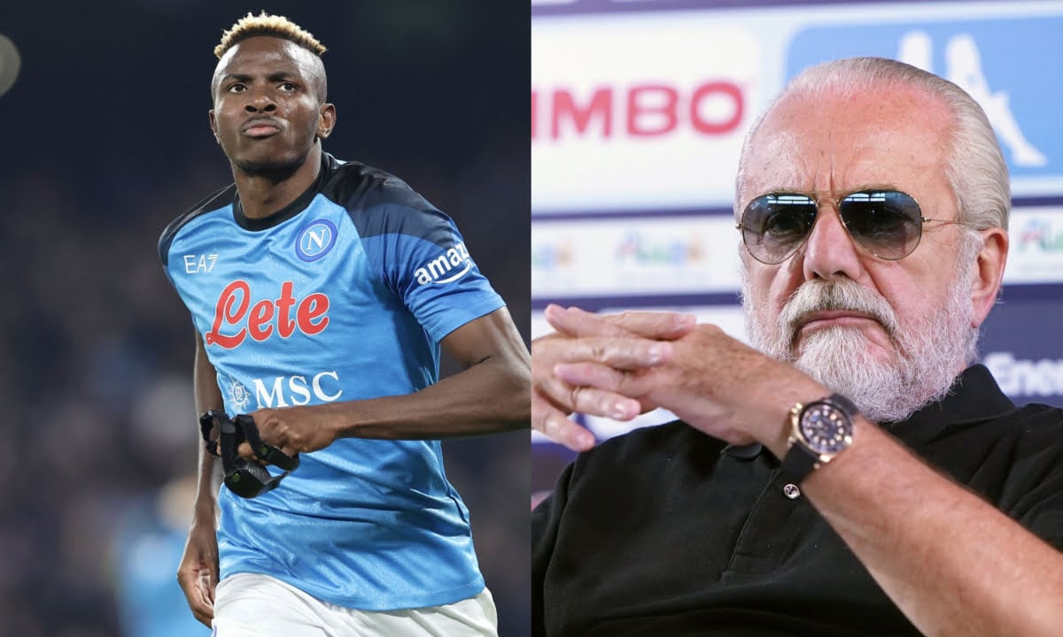 Osimhen va t-il rester ? De Laurentiis fait des révélations