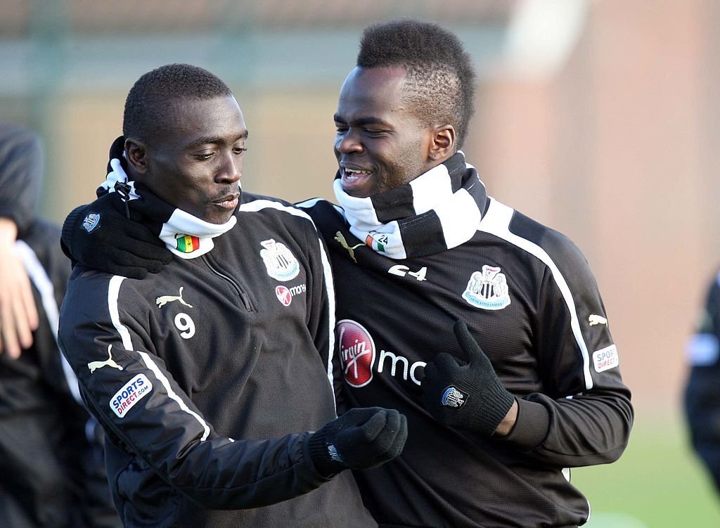 Cheick Tiote et Papiss Cissé