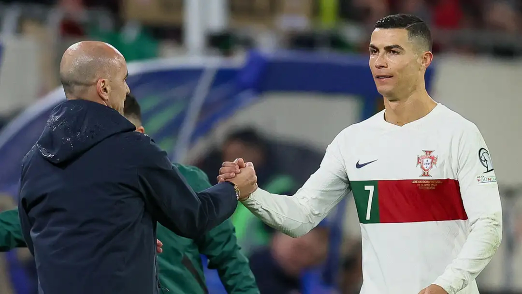 Roberto Marinez réagit à la performance de Ronaldo alors que le Portugal bat la Bosnie