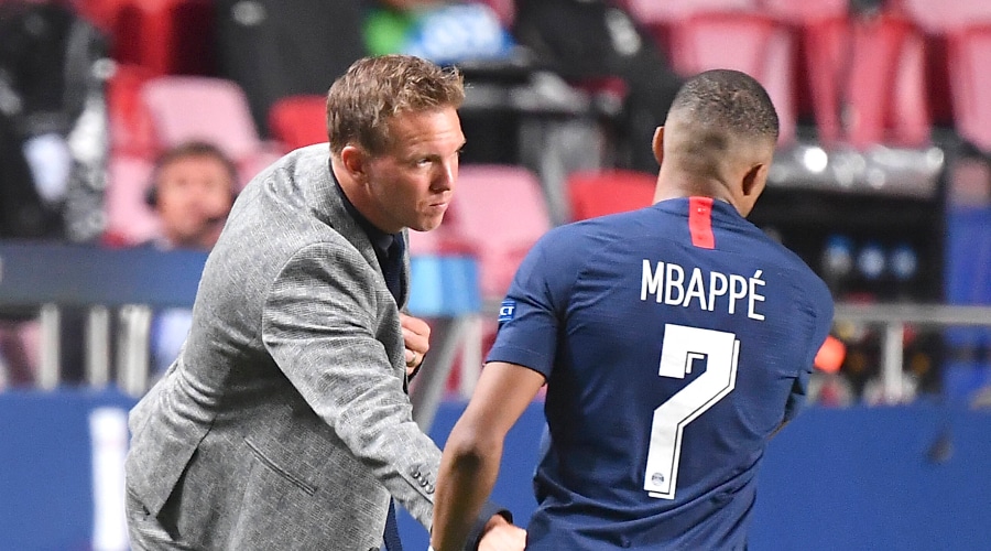 Julian Nageslmann et Kylian Mbappe 1