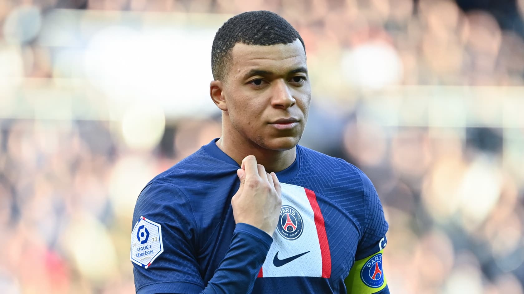 Kylian Mbappe lors de PSG Rennes en L1 le 19 mars 2023 1655487