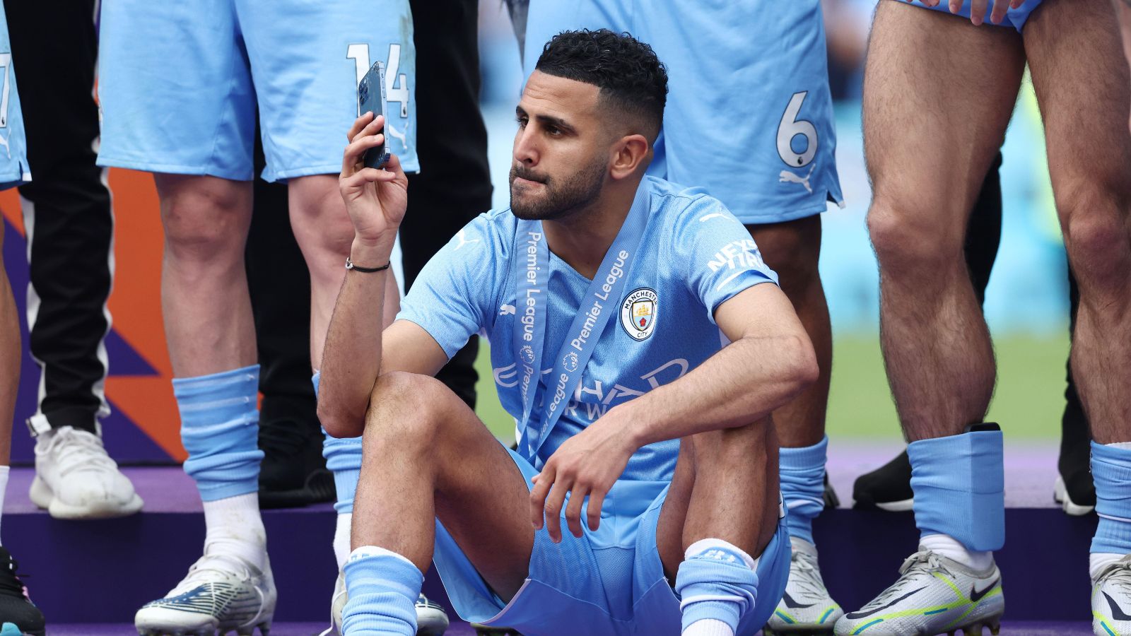 Man City attacker Riyad Mahrez